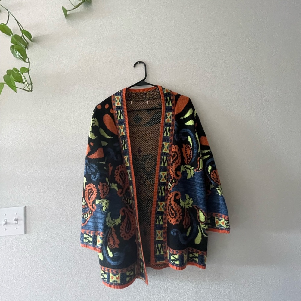 Patterned Cardigan